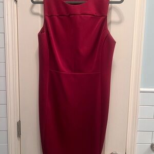 The Limited Wine Midi Dress